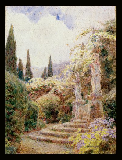 Flora en Pomona, Villa Arson, Nice door George Samuel Elgood